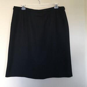 Kathy Lee Black Pencil Skirt 20W
